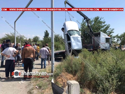 Խոշոր ավտովթար Արարատի մարզում. 31–ամյա վարորդը Opel-ով հայտնվել է Խաչփառ գյուղով անցնող չգործող ջրատարում