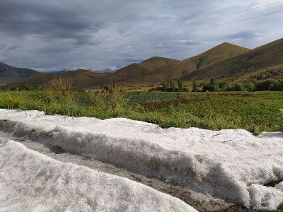 Hailstorm hits Armenia village (PHOTOS)