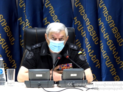 Armenia emergency situations minister introduces new deputy director of Rescue Service