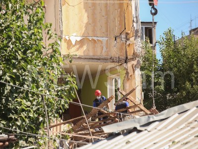 Երեւանում շենքի պայթյունի վայրում աշխատանքները դադարեցվել են. 1 մարտական հաշվարկ հերթապահություն կիրականացնի