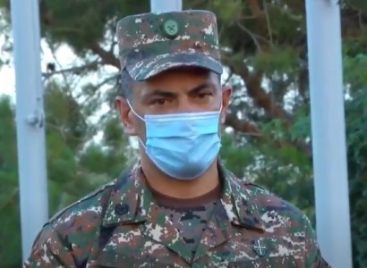 Captain Ruben Sanamyan solemnly awarded title of National Hero