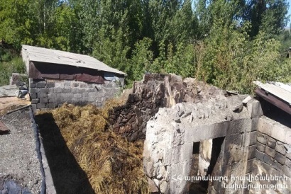 Առափի գյուղում այրվել է 200 հակ անասնակեր
