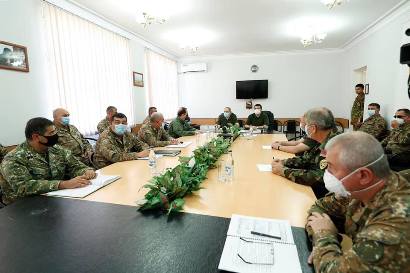 Արցախի պաշտպանության բանակի շտաբում տեղի է ունեցել խորհրդակցություն. մասնակցել է Նիկոլ Փաշինյանը