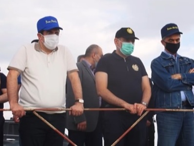 Արայիկ Հարությունյանը ՀՀ վարչապետի հետ այցելել է «Բեյզ մեթալս» ընկերության Կաշենի հանքագործական գործարան