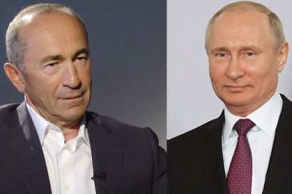 Russia’s Putin has telephone conversation with Armenia ex-President Kocharyan