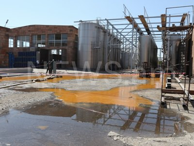 Պայթյուն՝ հրդեհի բռնկումով «Պռոշյան կոնյակի գործարան»-ում. կա 2 զոհ եւ 4 տուժած (ֆոտո)