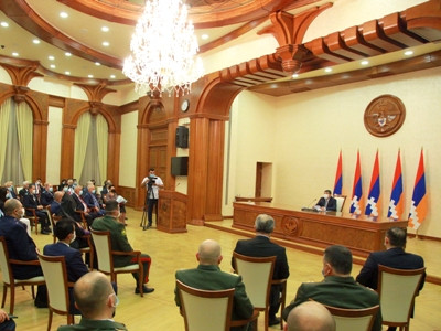Karabakh President grants high state awards to power structures on occasion of Independence Day