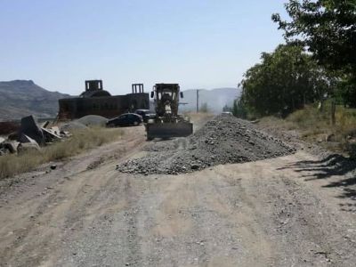 Երվանդաշատ-Բագարան ավտոճանապարհին կատարվում են հիմնանորոգման աշխատանքներ