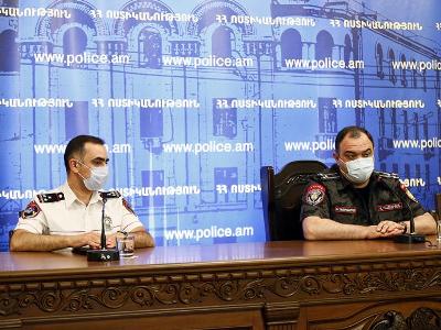 Armenia police chief introduces his newly appointed deputy