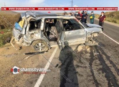 Սյունիքի մարզում Subaru-ն մի քանի պտույտ շրջվելով՝ հայտնվել է ճանապարհի մեջտեղում. կա 1 զոհ, 1 վիրավոր