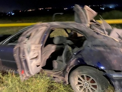 Երեւան-Երասխ ճանապարհին BMW-ն շրջվել է. վիրավորներին հասցրել է «Էրեբունի» ԲԿ
