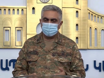 Armenia MOD representative: There were also strikes at Armenian city of Vardenis, but not too intensive