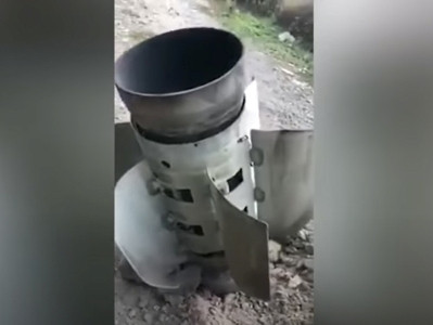 Azerbaijan uses Smerch rocket in direction of Artsakh