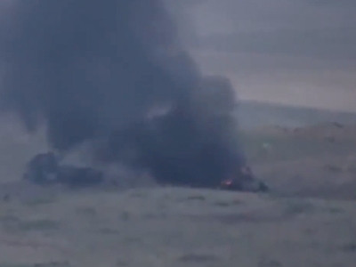 Karabakh army destroys Azerbaijani outposts, armored vehicles