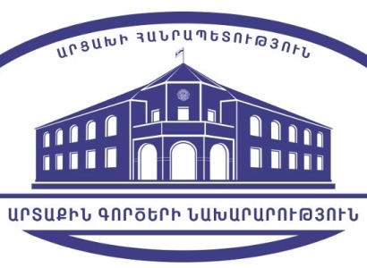 Karabakh MFA: Actions of Azerbaijan and Turkey cannot remain without political and legal consequences