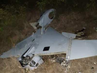 Azerbaijan drone is downed near residential district of Karabakh’s Askeran (PHOTOS)