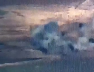 Artsakh Defense Army hits Azerbaijan armored vehicle