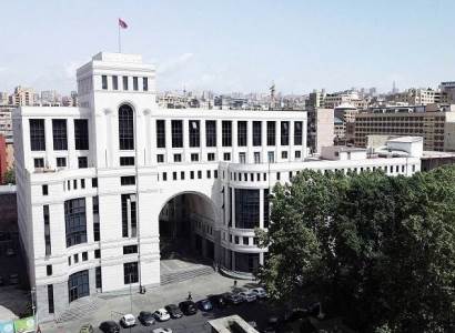 Armenian MFA issues statement on Nagorno-Karabakh conflict zone recent developments
