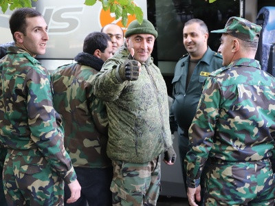 «Տղաների ոգին տեղն է․ խոսք տվեցին հաղթանակով վերադառնալ». ՔԿԾ կամավորական վաշտը մեկնել է ռազմաճակատ