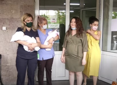 Արցախում գալիք տարի «բեյբի բում» է լինելու. արցախցի երկու նորածիններ հիվանդանոցից դուրս գրվեցին