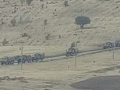 Azerbaijan oil product depot destroyed, military units flee Jebrail