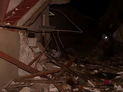 Aftermath of Azerbaijan shelling of Stepanakert overnight