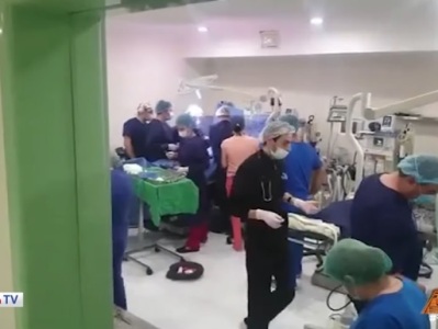 Russian reporter wounded after Azerbaijan's shelling undergoing surgery in Karabakh's Stepanakert