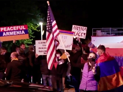 Protest action in support of Armenia held in Alexandria