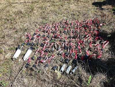 Karabakh presidential spokesman: About 673 Turkish-, Israeli-made bombs found in Stepanakert alone (PHOTOS)