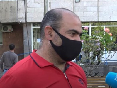 Father of Armenian boy hit by a UAV in Vardenis yesterday tells about incident and son's condition