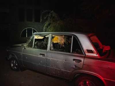 Driver of car damaged by cluster bomb in Artsakh dies (PHOTOS)