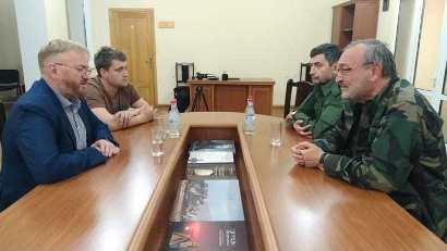 Artsakh Parliament Speaker receives Member of Russian State Duma Vitaly Milonov