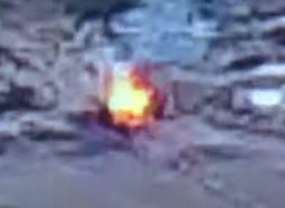 Artsakh Defense Army releases video showing destruction of enemy's armored vehicles