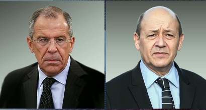 Russian and French FMs discuss development of situation in Nagorno-Karabakh conflict zone