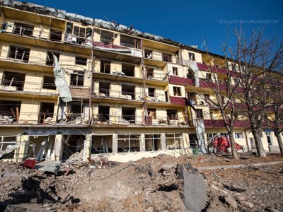 Aftermath of Thursday's shelling of Karabakh’s Shushi (PHOTOS)