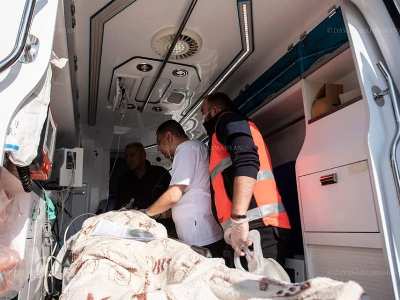 Artsakh emergency service: Shushi re-targeted by Azerbaijan missiles (PHOTOS)