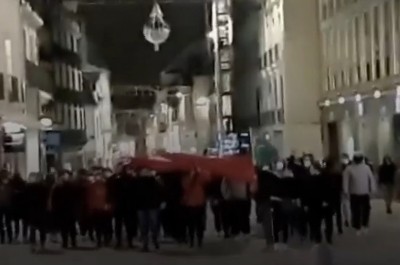 Turkish nationalists take to streets in France’s Dijon, call for violence against Armenians