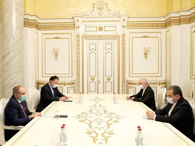 Armenia PM receives Iranian deputy FM