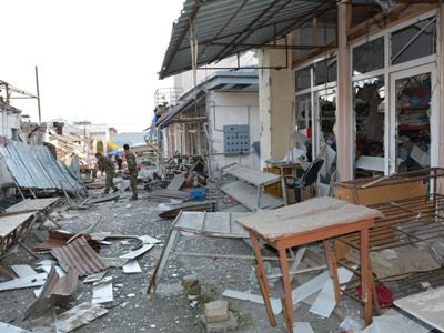 Emergency service: Azerbaijan continues keeping peaceful settlements of Karabakh under fire