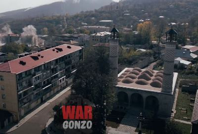 Wargonzo: Iranian mosque in Shushi shelled by Azerbaijani armed forces