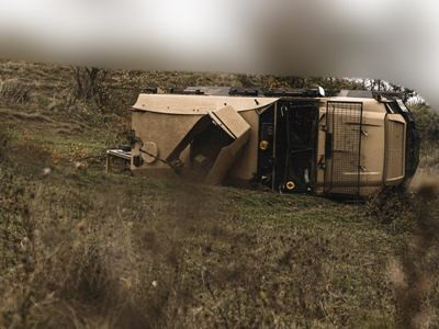 WarGonzo presents footage of Azerbaijan armored vehicles targeted by Karabakh defense army