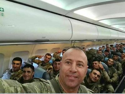 Special detachment forces are transported from Nakhchivan to "mainland" Azerbaijan by civilian passenger plane (PHOTOS)
