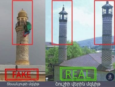 Another Azerbaijan disinformation, this time in the form of video