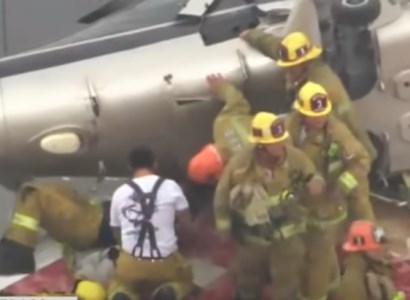 Donor heart is successfully transplanted in LA after helicopter carrying it had crashed