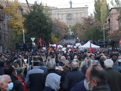 March with demand for Nikol Pashinyan's resignation in Yerevan (PHOTO)