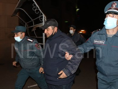 Armenia Police: 20 citizens apprehended after demonstration