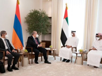 Նախագահ Արմեն Սարգսյանն այսօր կարճատեւ աշխատանքային այց է կատարել Արաբական Միացյալ Էմիրություններ