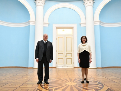 Newly appointed Canadian Ambassador presents Letters of Credence to Armenia President