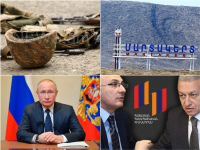 Latest: Martakert's some parts pass under Azerbaijan control, Putin says Shushi handover never raised until conflict