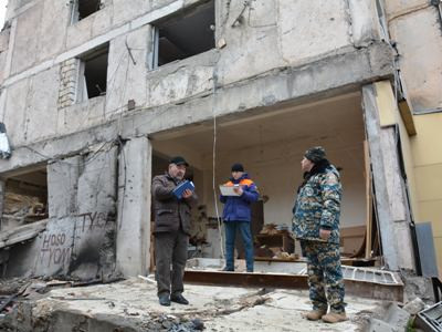 Artsakh emergency service: Capital Stepanakert, other settlements will be restored quickly (PHOTOS)